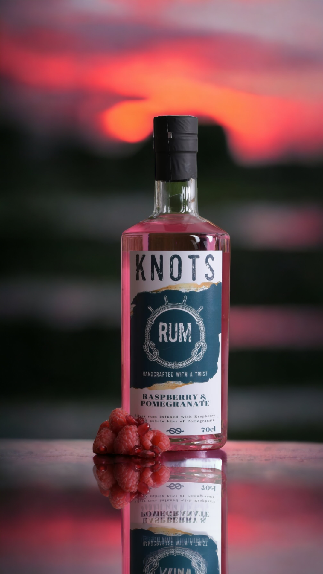 KNOTS Raspberry & Pomegranate Rum